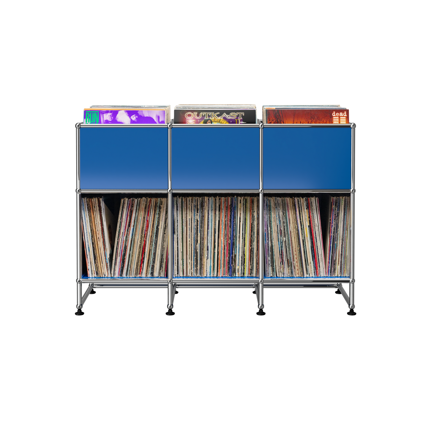 USM Vinyl Storage Cabinet x3