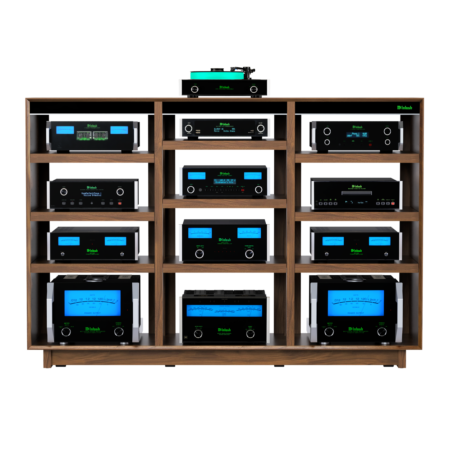McIntosh 3 x 4 Audio Rack