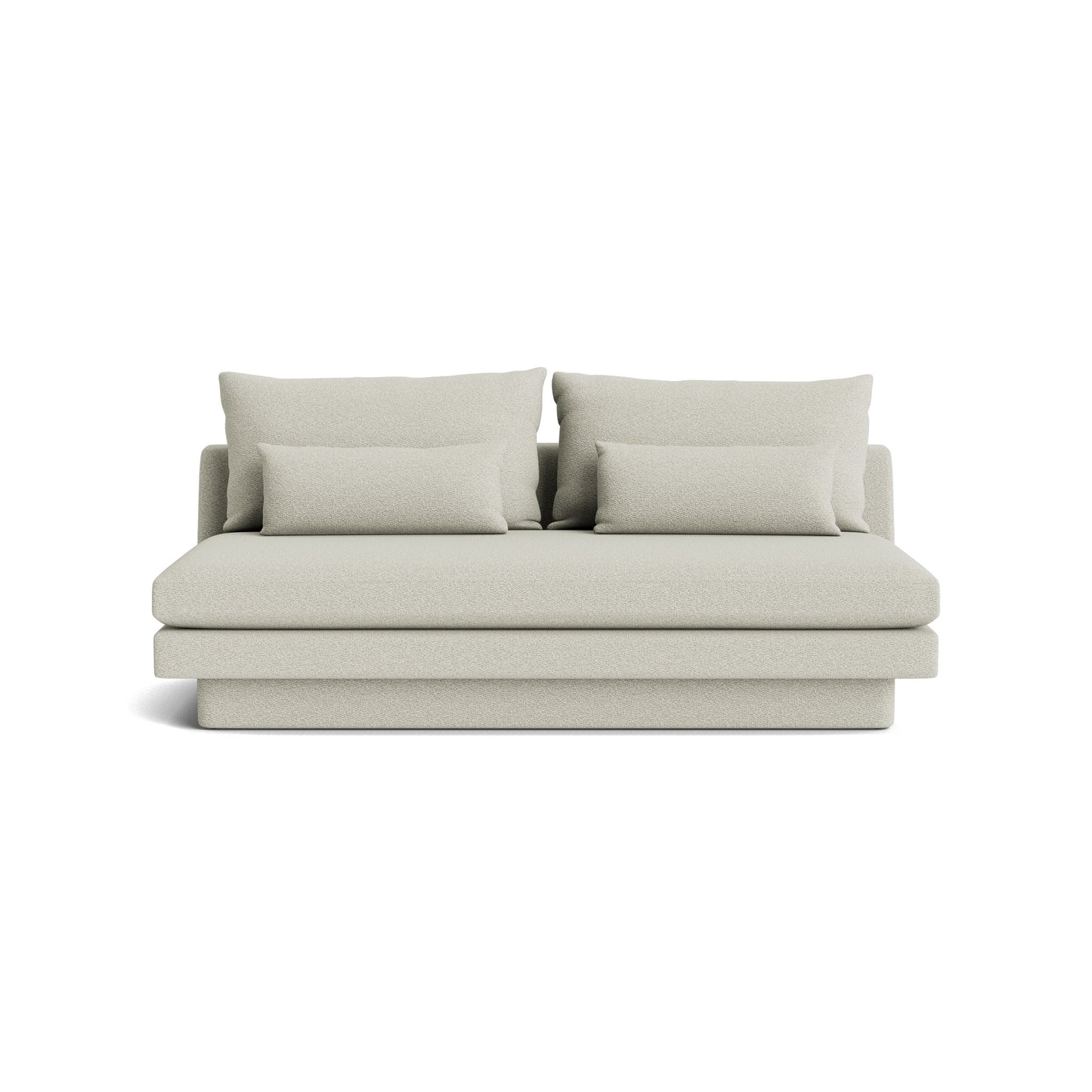 Rollins Armless Sofa Plinth Base