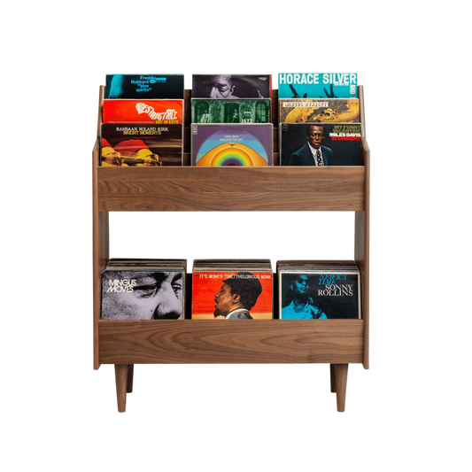 Luxe 3-Bay Record Stand